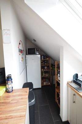 Abstellnische beim Kochen