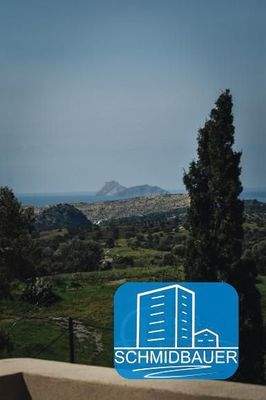 Kreta, Listaros: Moderne Villa mit Meer- und Bergblick, Gästewohnung und Pool zu verkaufen