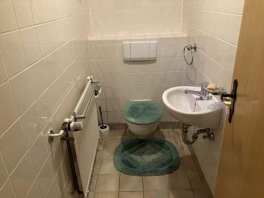 Gäste WC im Keller