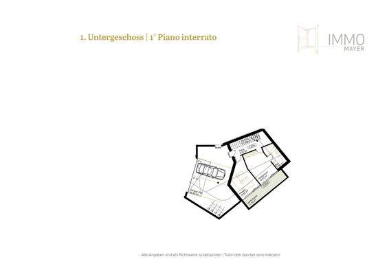 Plan 1. Untergeschoss RM612_2 - Kopie