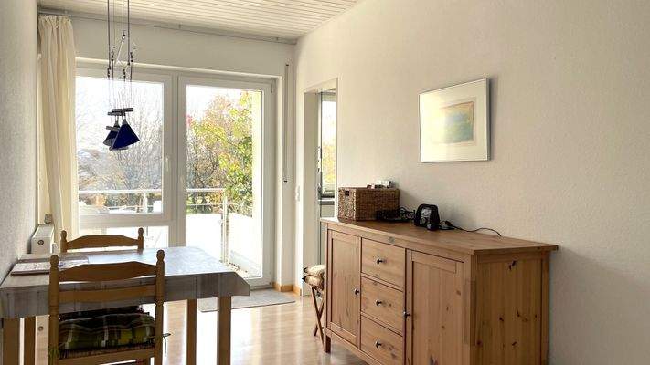 Essbereich Zugang zum 2. Balkon