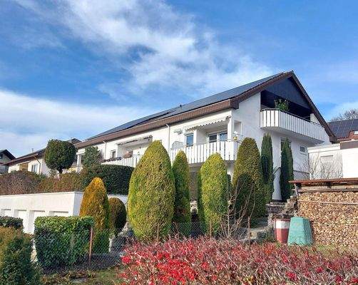 Balkon DG und Garagen