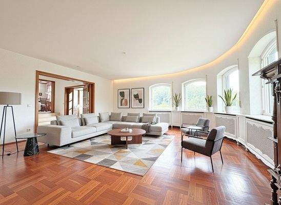 Wohnbereich virtuelles Homestaging