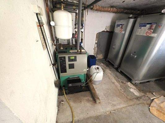 Heizung mit Öltanks