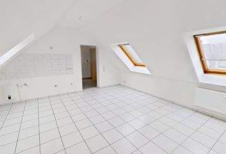 Ansicht I: Wohn- und Esszimmer