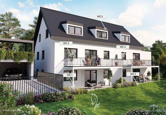 Visiualisierung Aussenansicht mit WE