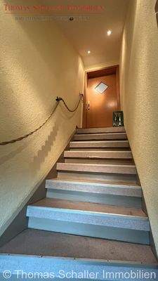 Treppe zur Wohnung DG