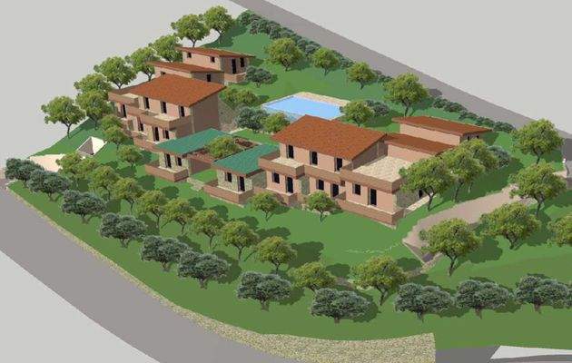 Entwurf für ein Hotelprojekt