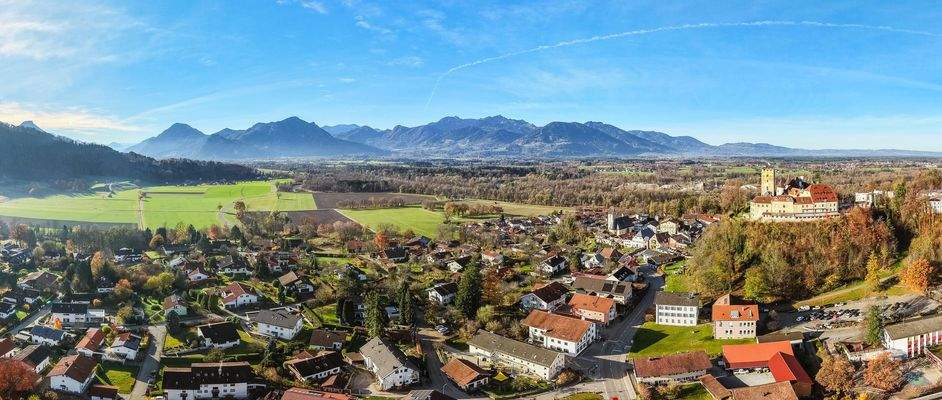 Blick auf die malerischen Alpen