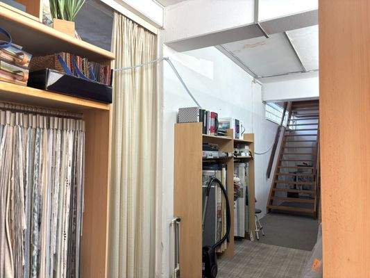 Aufgang zum Lagerraum