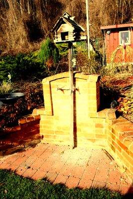 Wasseranschluß im Garten