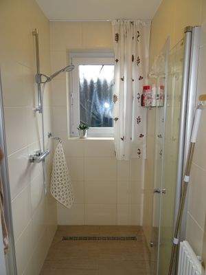 Dusche separat