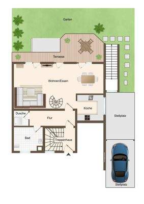 Grundriss Erdgeschoss