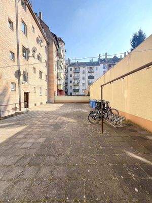 Gemeinschaftlicher Hinterhof