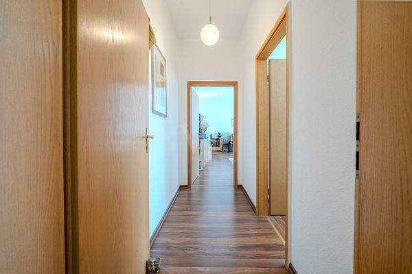  Blick in das 1. Obergeschoss