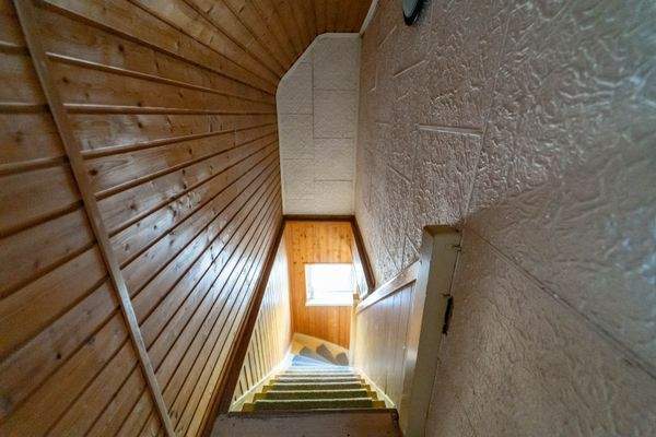 Treppe ins Dachgeschoss