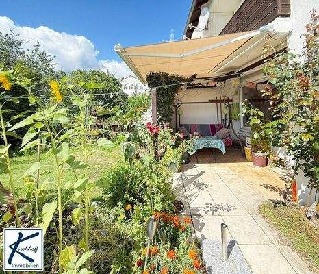 überdachte Terrasse