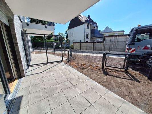 Fertigstellung Außenanlagen