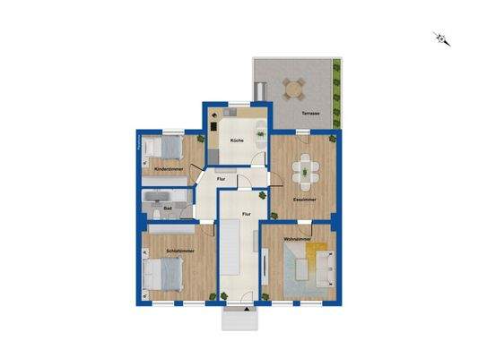 Grundriss Erdgeschoss