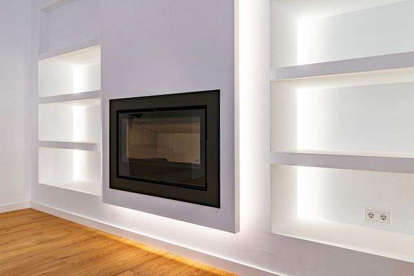 Gas-Kamin zum Entspannen