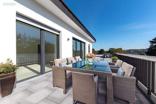 Einrichtungsbeispiel Dachterrasse 