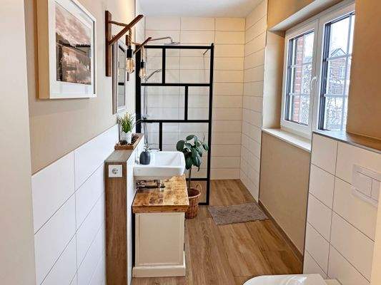 Geschmackvolles Gästebad