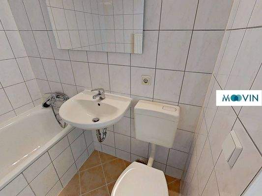 Ansicht II: Badezimmer