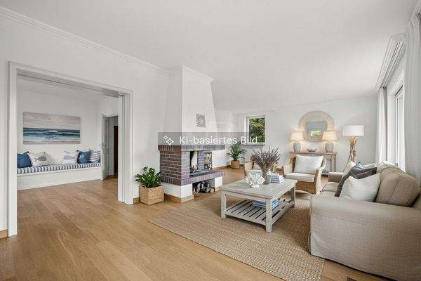 Wohnbereich visualisiert