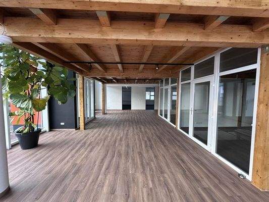 Büroräume unterhalb der Galerie