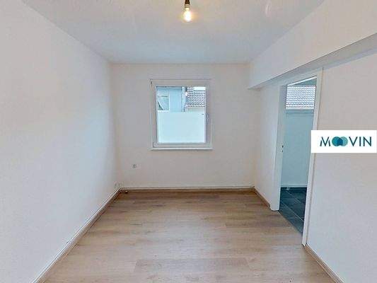 Ansicht I: Wohn- und Esszimmer