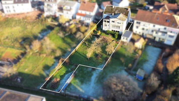 Rückansicht Grundstück