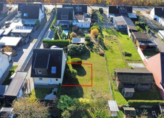 Ausschnitt mögliches Baufenster