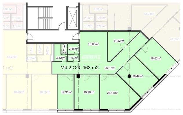 Grundriss 2. OG 163 m²