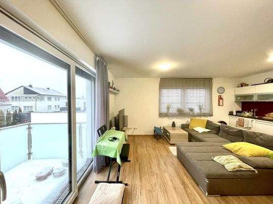 Schiebetür zum Balkon