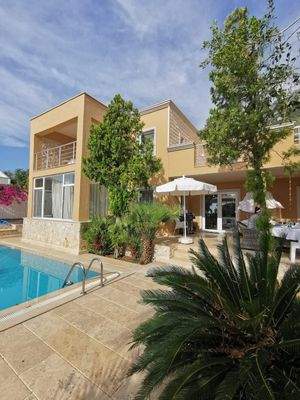 Gartenblick zum Haus