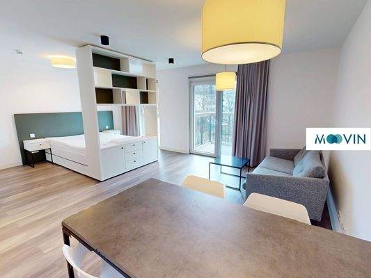 Ansicht II: Wohn-/Schlafbereich