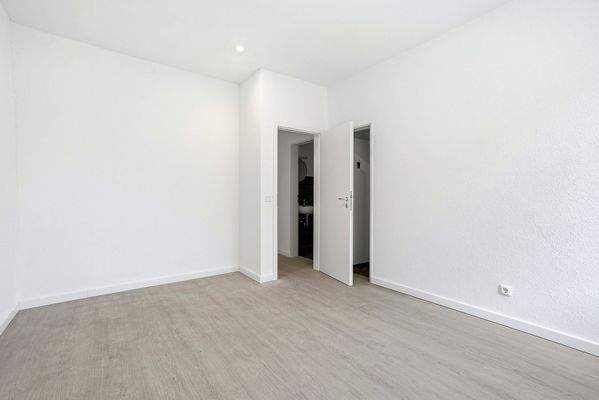 Schlafzimmer, Erdgeschosswohnnung