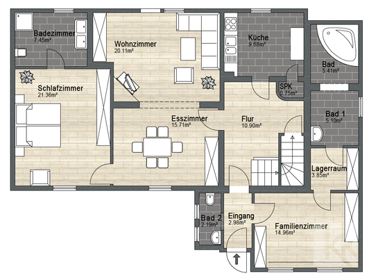 Grundriss EG