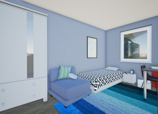 Kind (Visualisierung, Wohnbeispiel)