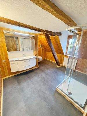 Das modernisierte Duschbad