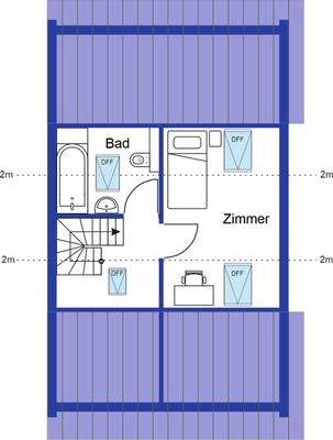 Grundriss Dachgeschoss