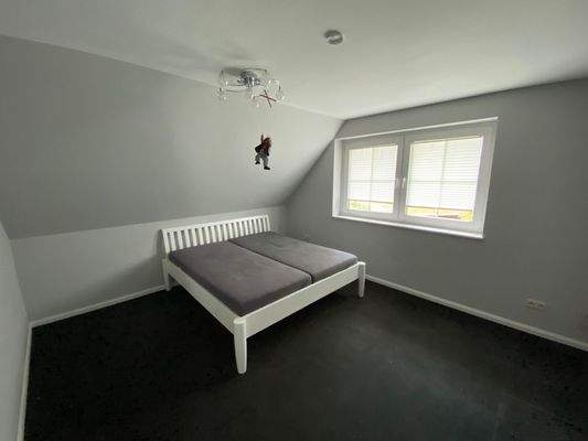 Schlafzimmer leer