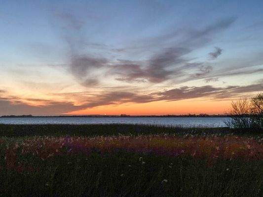 Abendstimmung mit Blick auf Hiddensee