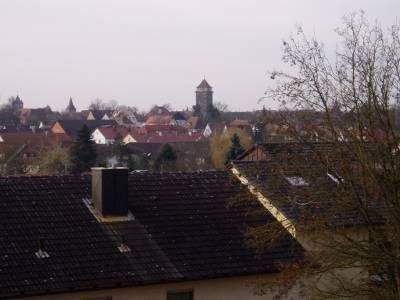 Ausblick vom Balkon