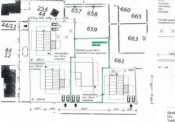 Grundstück 2     808 qm
