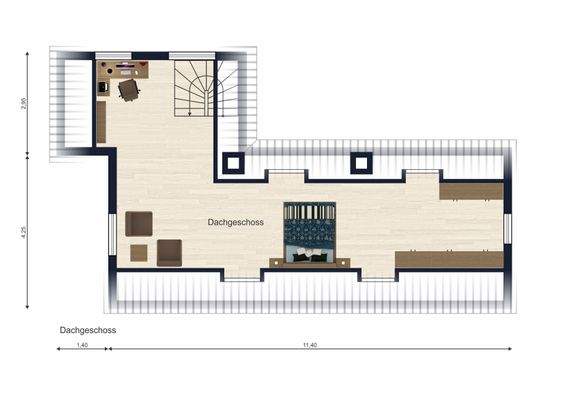 Grundrisse Obergeschoss