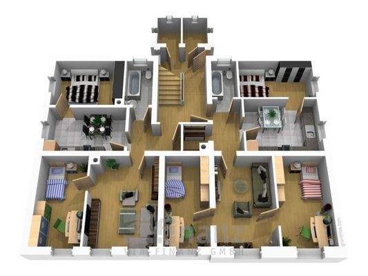 Grundris Erdgeschoss