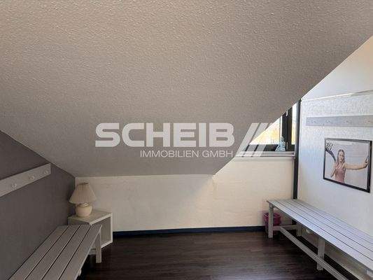 Fläche als Umkleide genutzt