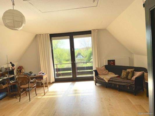 Blick vom Arbeitszimmer