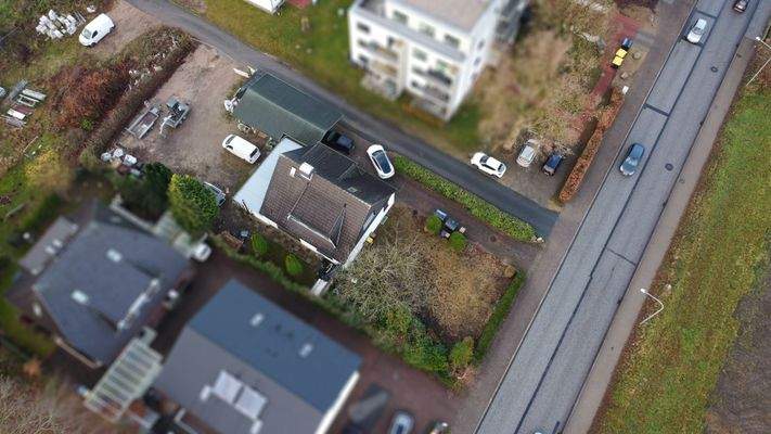 Blick von oben, Richtung Nordwesten